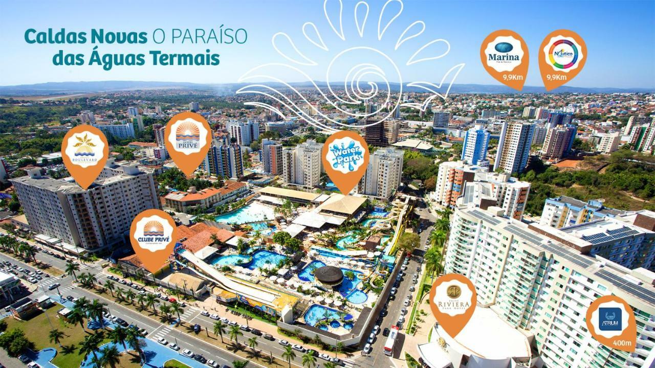 Riviera Park Hotel By Wam Experience Caldas Novas Ngoại thất bức ảnh